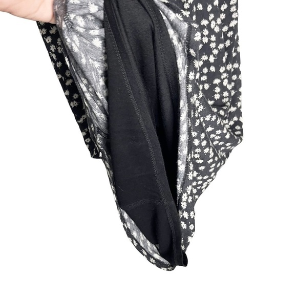 Rebecca Taylor Floral Fizz Ruched Midi Dress Sz M - Picture 6 of 9